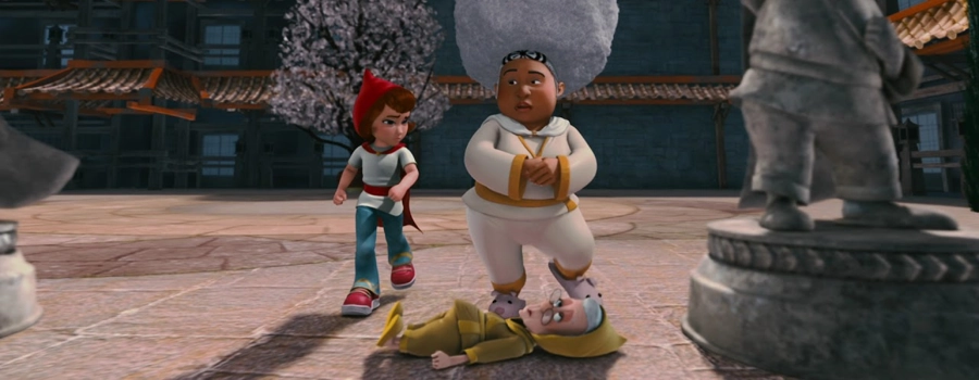 Красная Шапка против зла